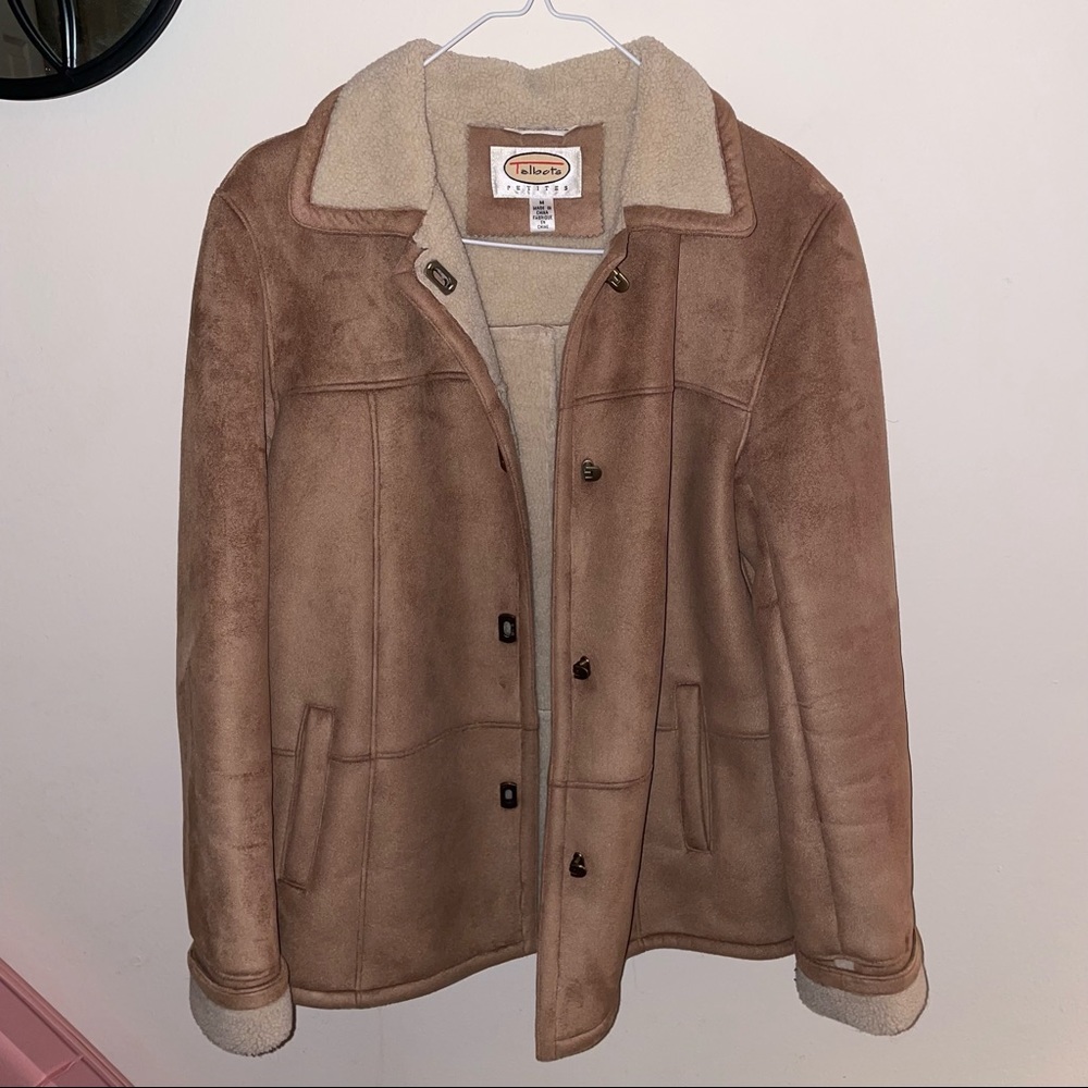 Talbots Sherpa Lined Jacket